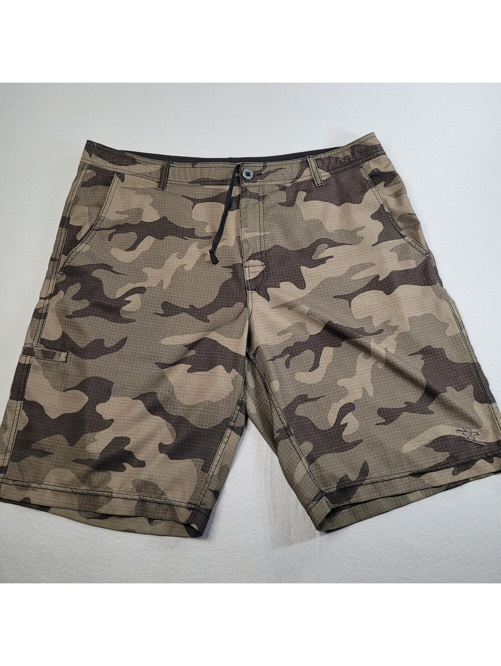 Da Hui Camouflage Board Shorts Hybrid Collection Men’s 40 Beach Surf Green/Black